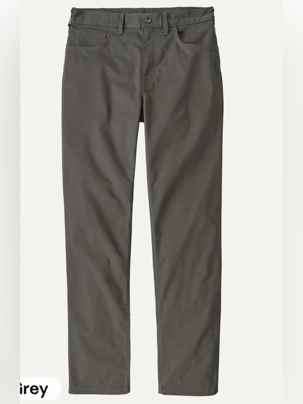 Patagonia Navy Men’s Twill Traveler 5 Pocket Chino Pant- 35 x 32
